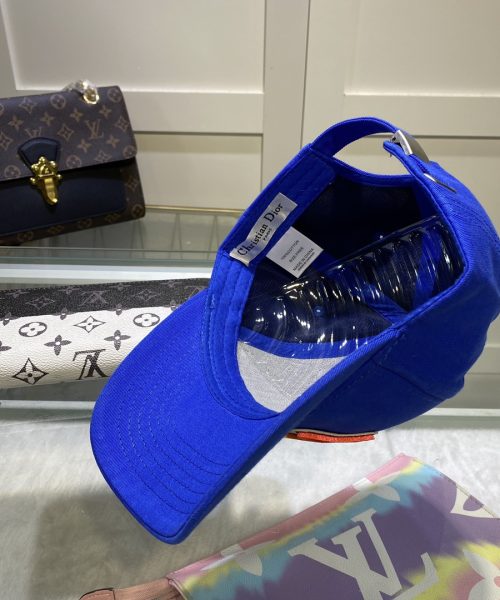 Christian Dior Jack Dior Baseball Cap In Blue
