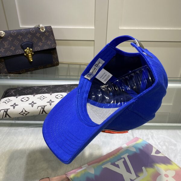 Christian Dior Jack Dior Baseball Cap In Blue