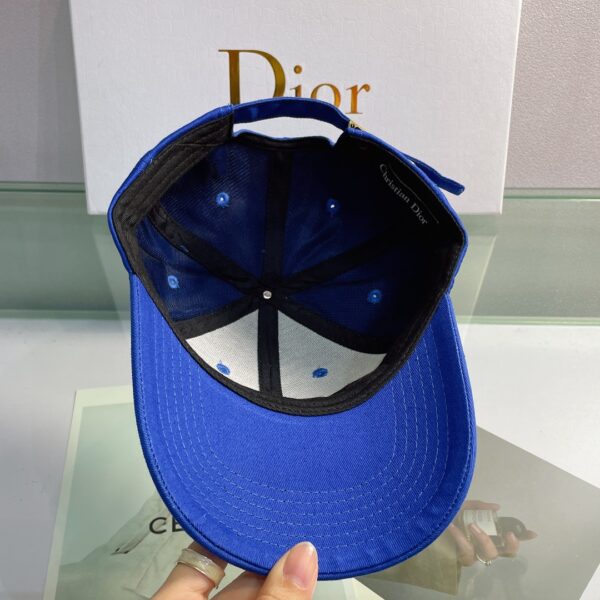Christian Dior Jack Dior Baseball Cap In Blue