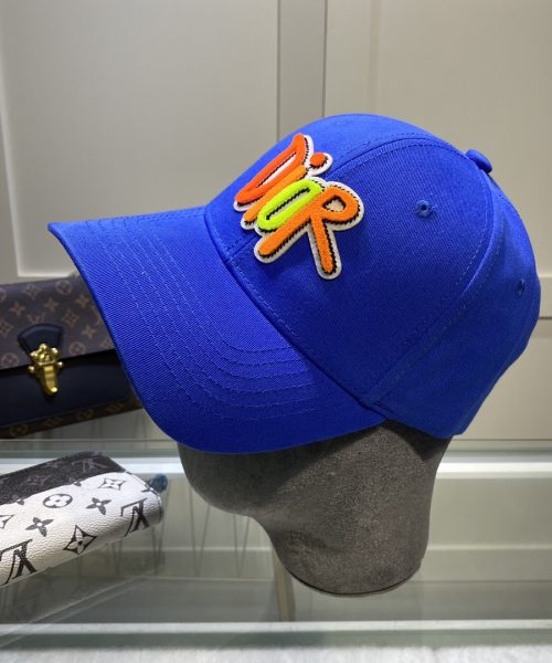 Christian Dior Jack Dior Baseball Cap In Blue