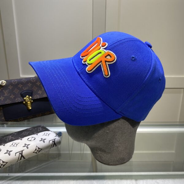 Christian Dior Jack Dior Baseball Cap In Blue
