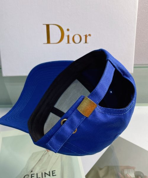 Christian Dior Jack Dior Baseball Cap In Blue