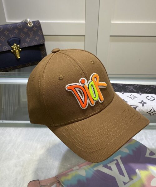 Christian Dior Jack Dior Baseball Cap In Brown