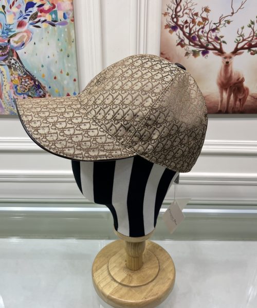 Christian Dior Jack Dior Baseball Cap In Brown