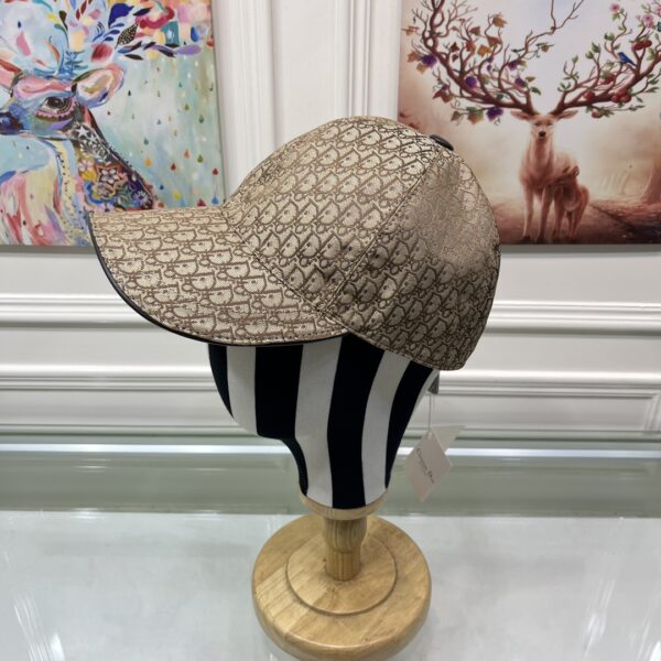 Christian Dior Jack Dior Baseball Cap In Brown