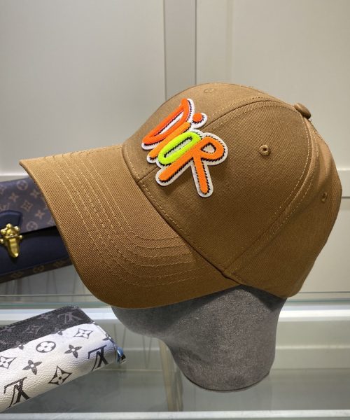 Christian Dior Jack Dior Baseball Cap In Brown