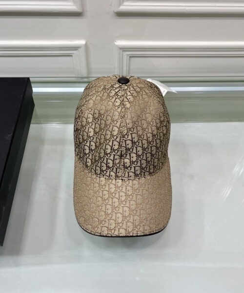 Christian Dior Jack Dior Baseball Cap In Brown