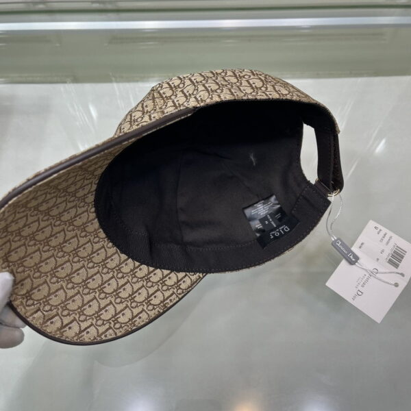 Christian Dior Jack Dior Baseball Cap In Brown