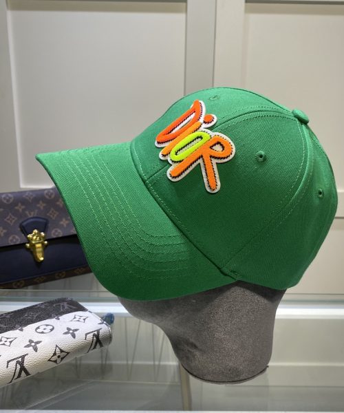Christian Dior Jack Dior Baseball Cap In Green