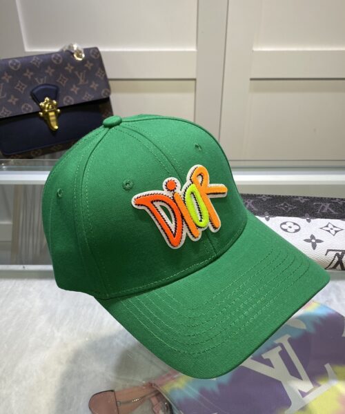 Christian Dior Jack Dior Baseball Cap In Green