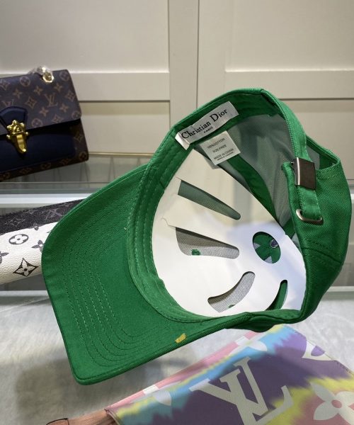 Christian Dior Jack Dior Baseball Cap In Green