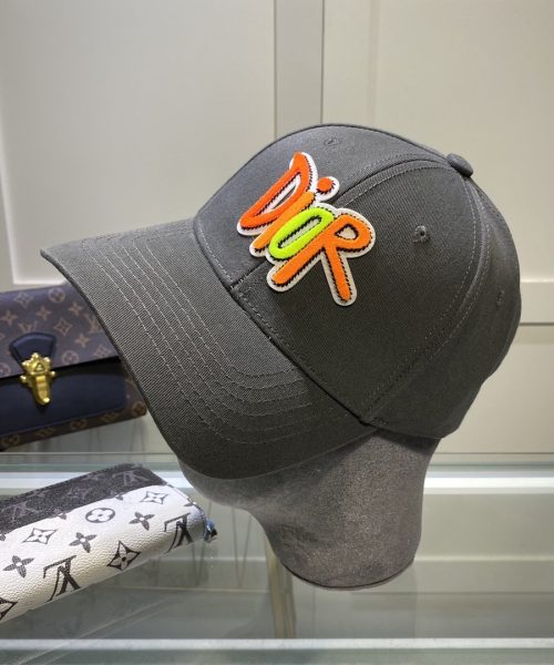 Christian Dior Jack Dior Baseball Cap In Grey