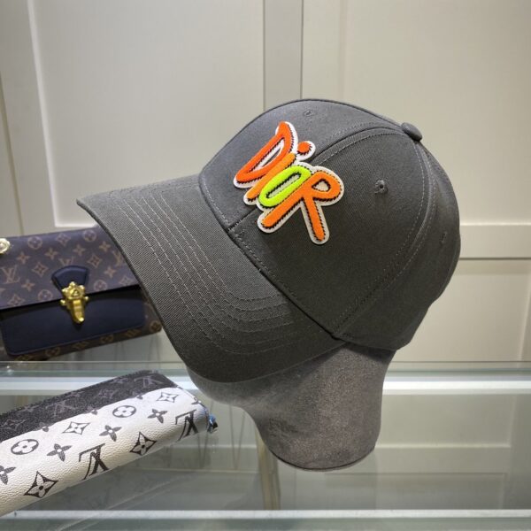 Christian Dior Jack Dior Baseball Cap In Grey