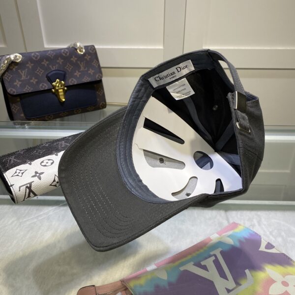Christian Dior Jack Dior Baseball Cap In Grey