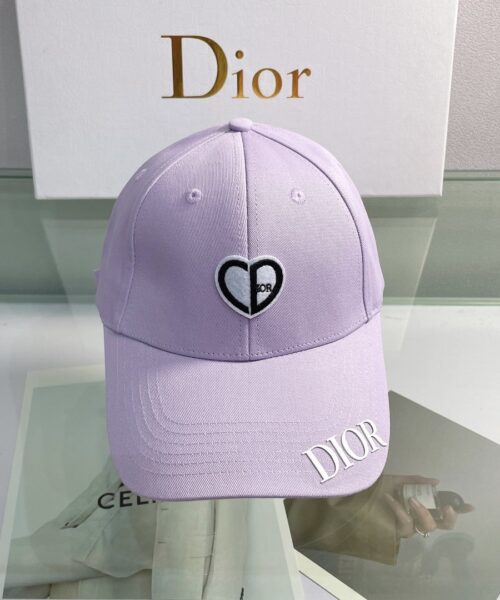 Christian Dior Jack Dior Baseball Cap In Purple