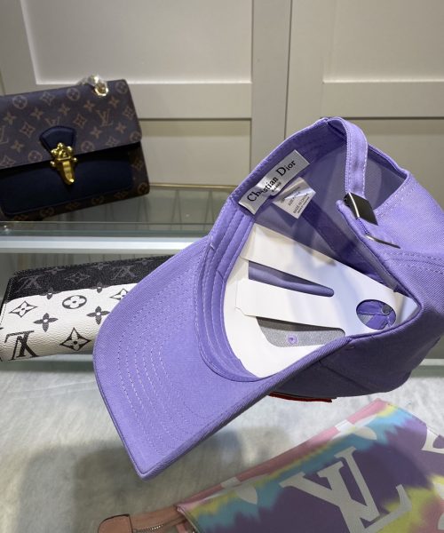 Christian Dior Jack Dior Baseball Cap In Purple