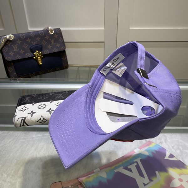 Christian Dior Jack Dior Baseball Cap In Purple
