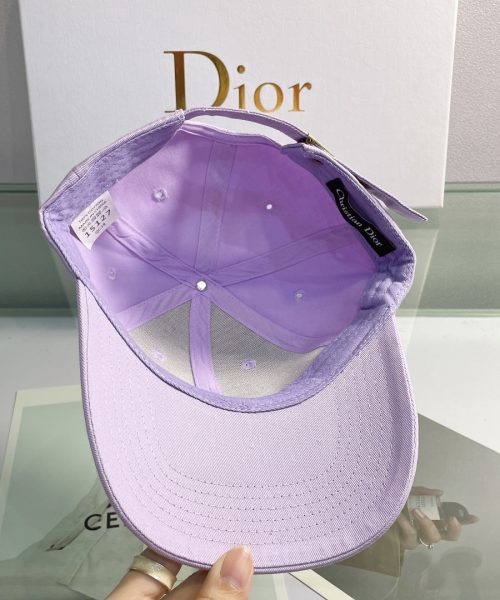 Christian Dior Jack Dior Baseball Cap In Purple