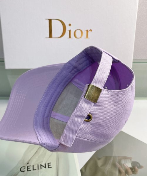 Christian Dior Jack Dior Baseball Cap In Purple