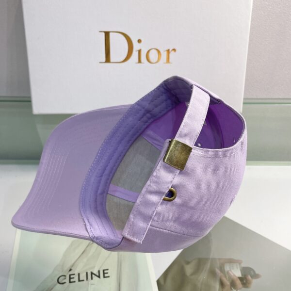 Christian Dior Jack Dior Baseball Cap In Purple