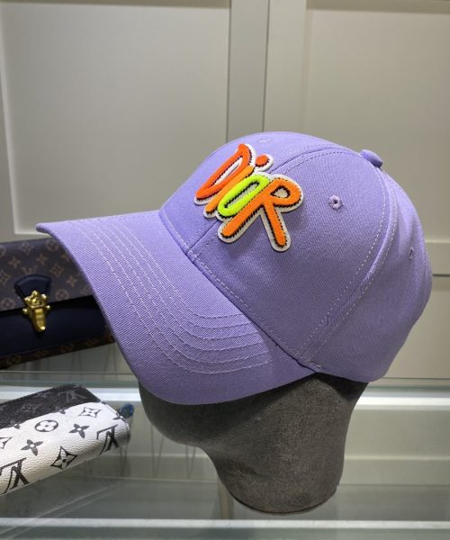 Christian Dior Jack Dior Baseball Cap In Purple