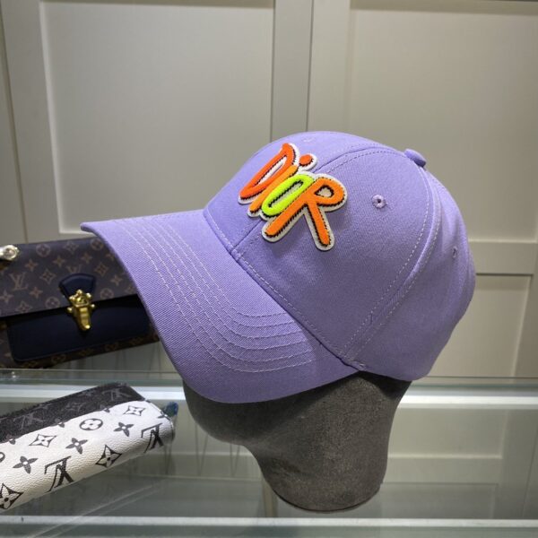 Christian Dior Jack Dior Baseball Cap In Purple