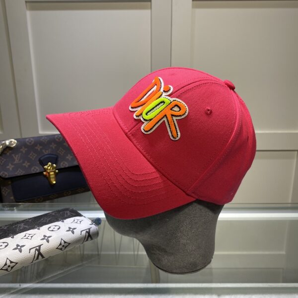 Christian Dior Jack Dior Baseball Cap In Red