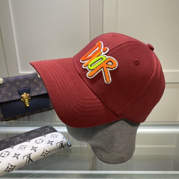 Christian Dior Jack Dior Baseball Cap In Red