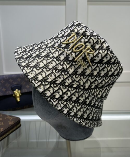 Christian Dior Jack Dior Bucket Hat Black Hat