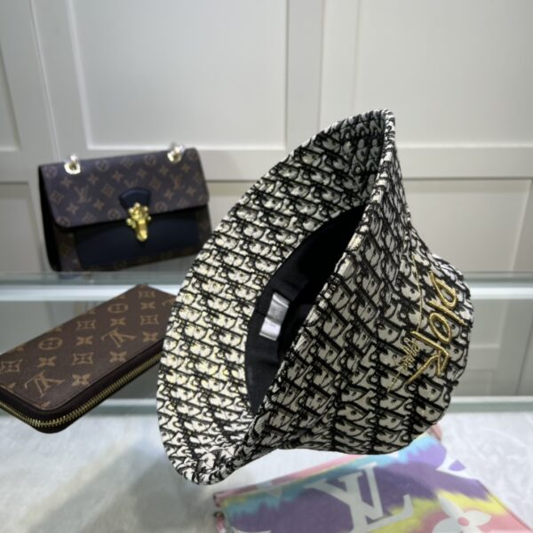 Christian Dior Jack Dior Bucket Hat Black Hat