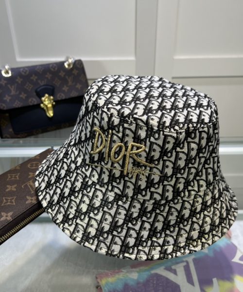 Christian Dior Jack Dior Bucket Hat Black Hat