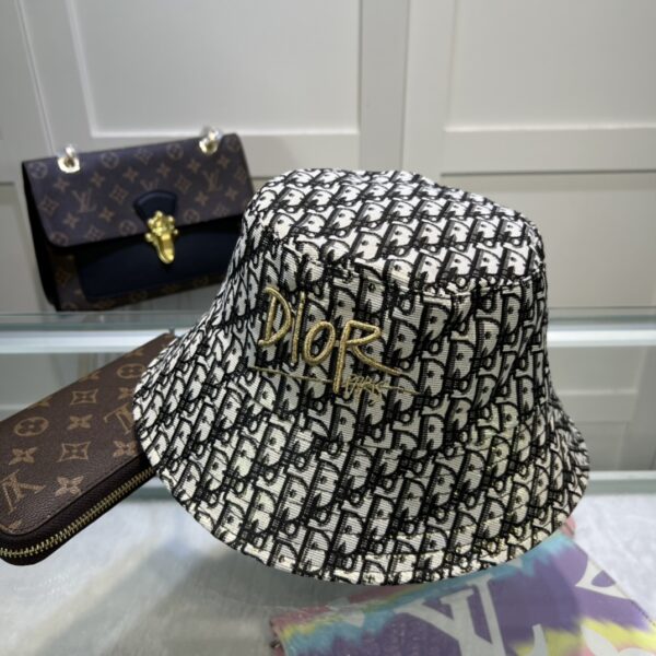 Christian Dior Jack Dior Bucket Hat Black Hat
