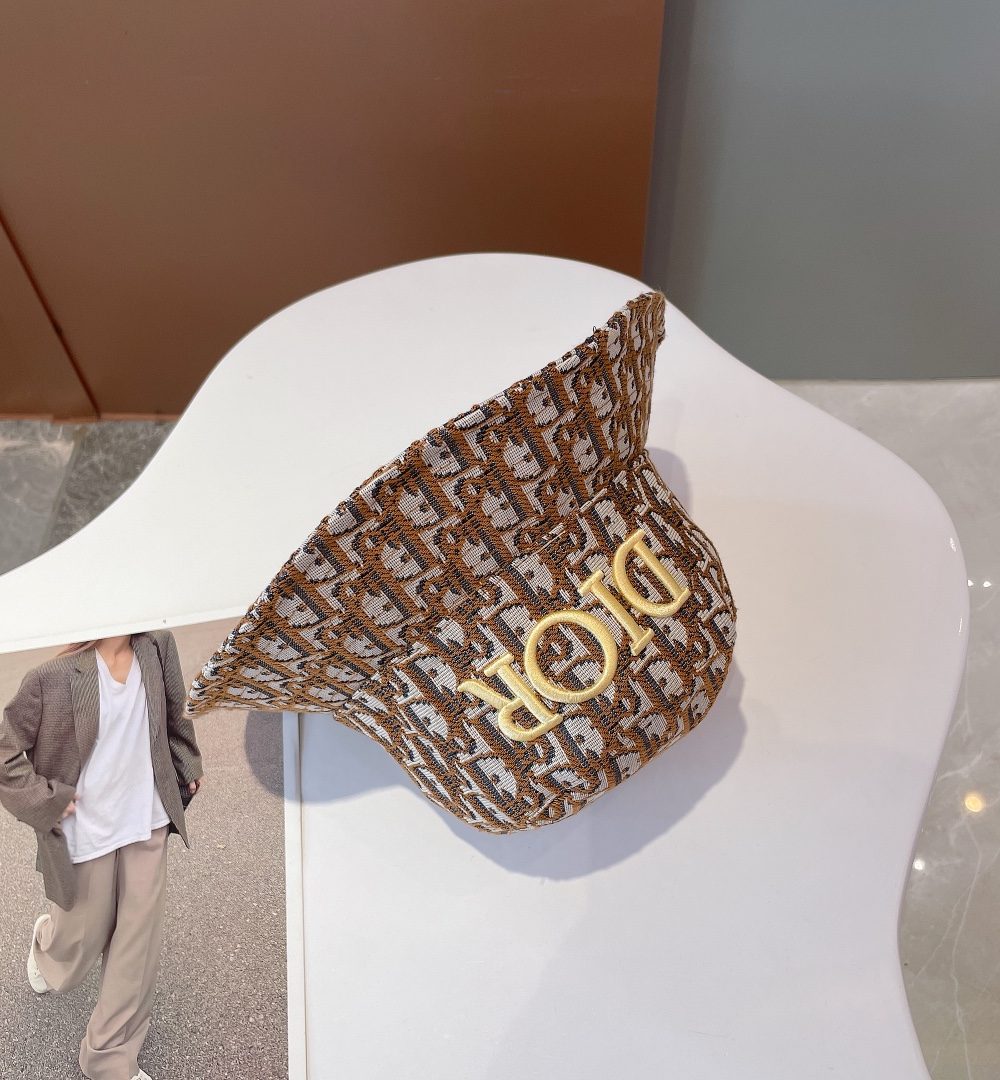 Christian Dior Jack Dior Bucket Hat Brown Hat