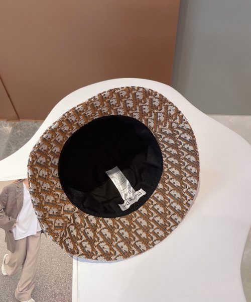 Christian Dior Jack Dior Bucket Hat Brown Hat