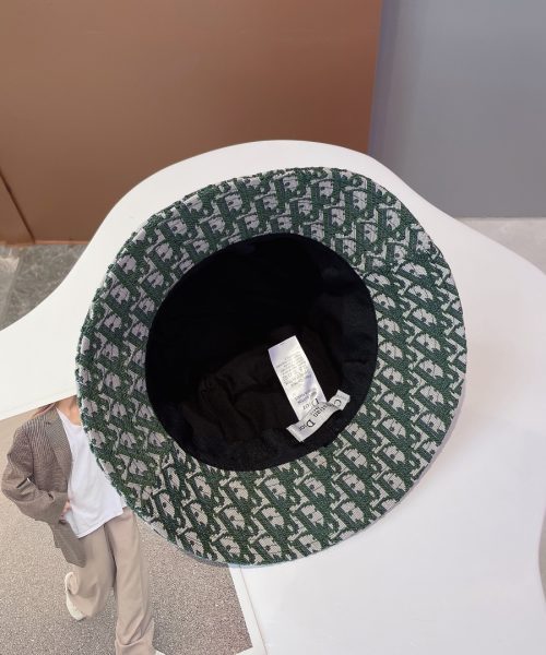 Christian Dior Jack Dior Bucket Hat Green Hat
