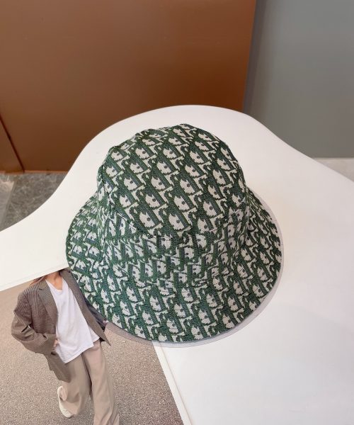 Christian Dior Jack Dior Bucket Hat Green Hat