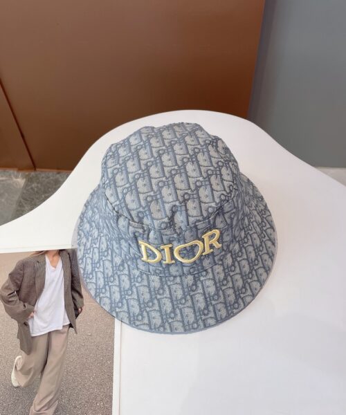 Christian Dior Jack Dior Bucket Hat Grey Hat
