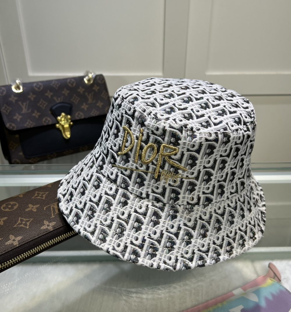 Christian Dior Jack Dior Bucket Hat White Hat