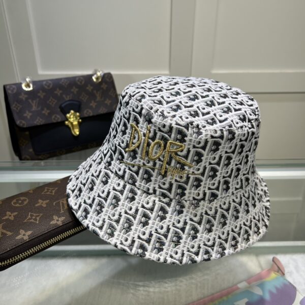 Christian Dior Jack Dior Bucket Hat White Hat