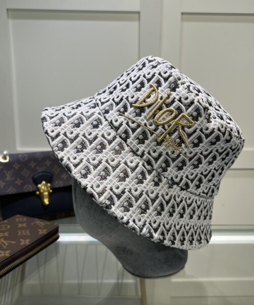 Christian Dior Jack Dior Bucket Hat White Hat