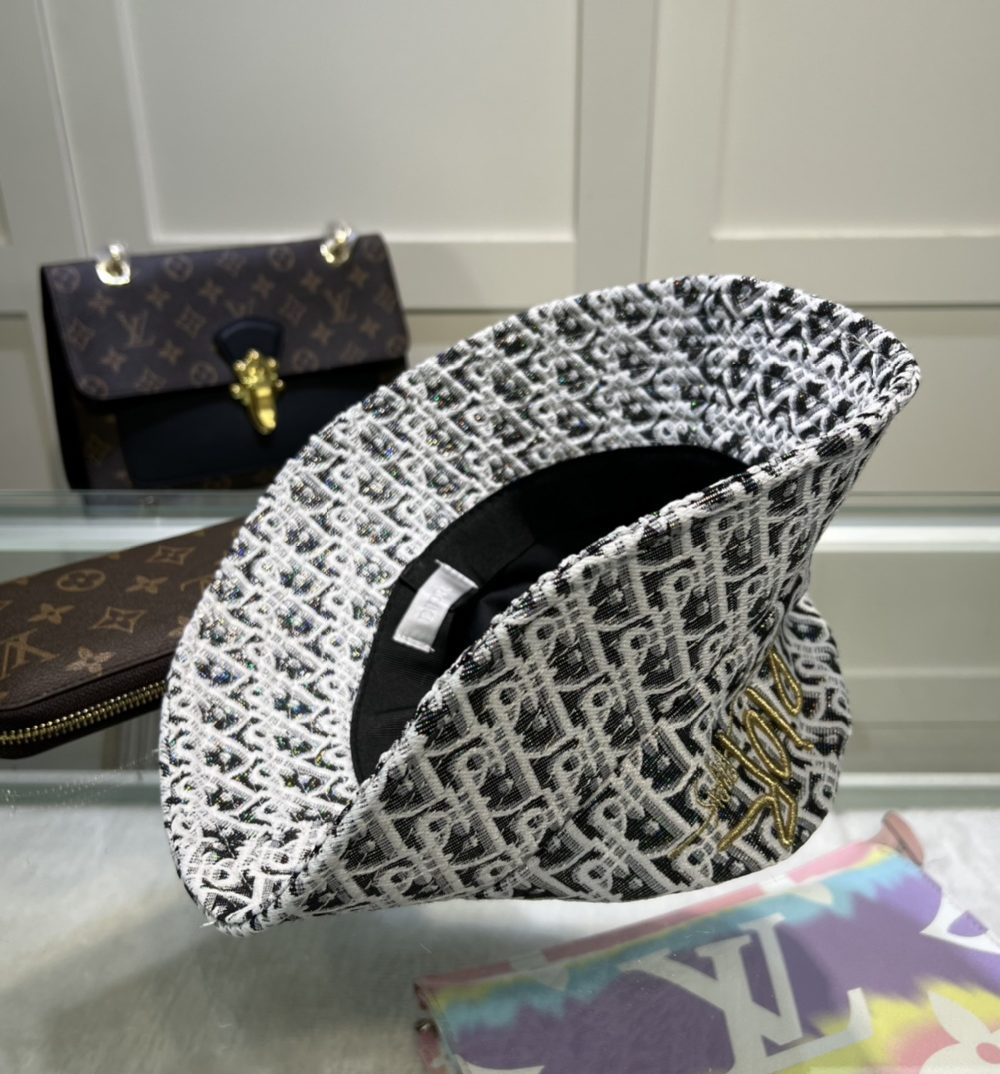 Christian Dior Jack Dior Bucket Hat White Hat