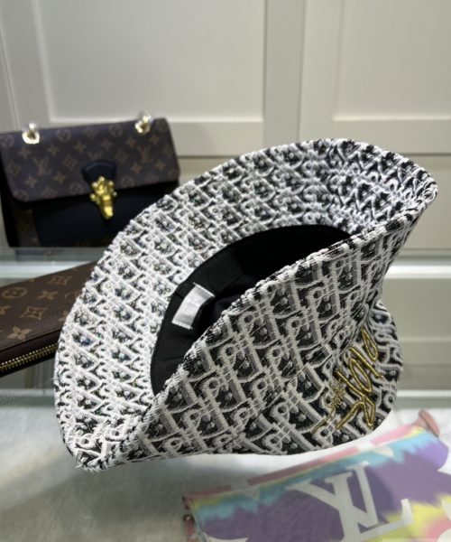 Christian Dior Jack Dior Bucket Hat White Hat