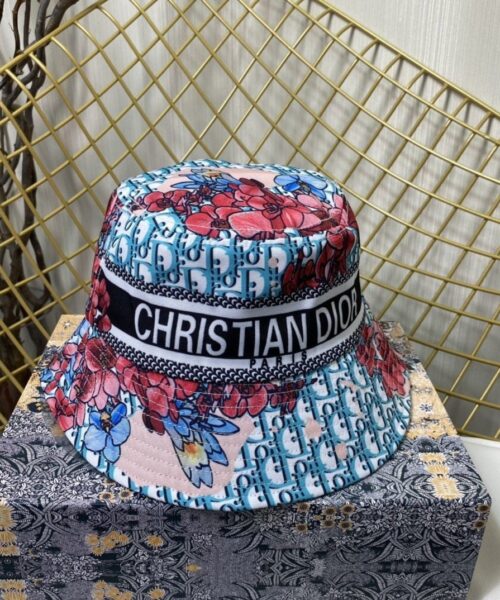 Christian Dior Jack Dior Bucket Hat With Multiple Color