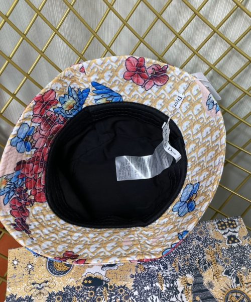 Christian Dior Jack Dior Bucket Hat With Multiple Color