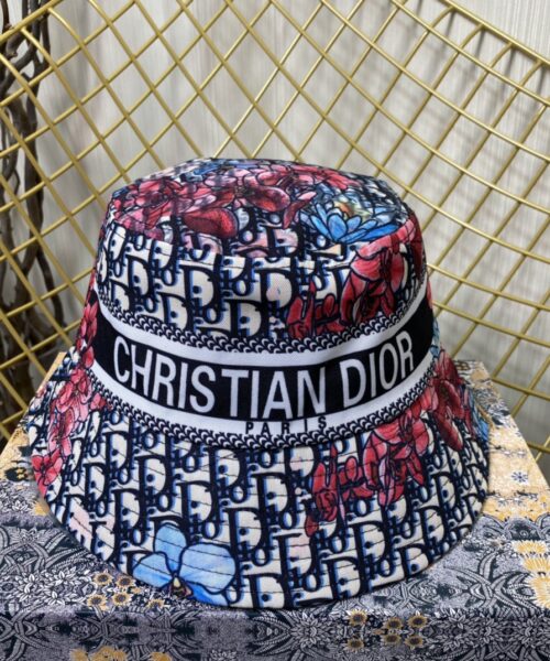 Christian Dior Jack Dior Bucket Hat With Multiple Color