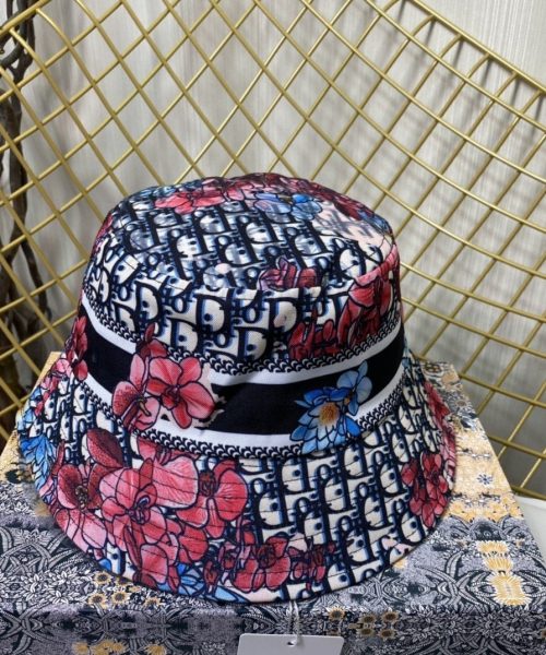 Christian Dior Jack Dior Bucket Hat With Multiple Color