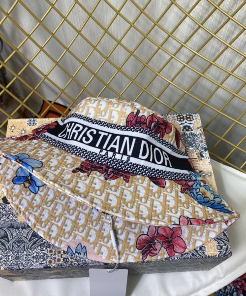 Christian Dior Jack Dior Bucket Hat With Multiple Color