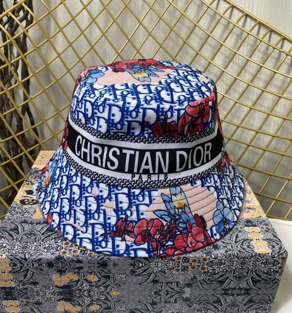 Christian Dior Jack Dior Bucket Hat With Multiple Color
