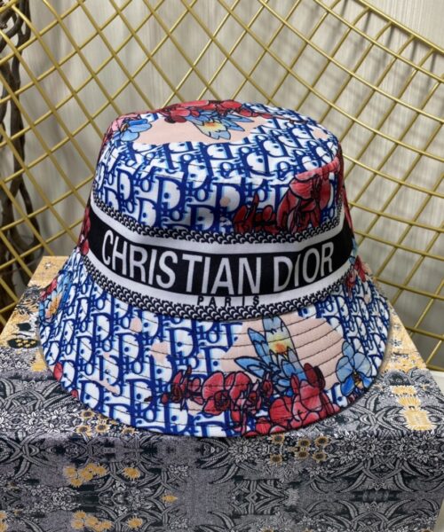 Christian Dior Jack Dior Bucket Hat With Multiple Color
