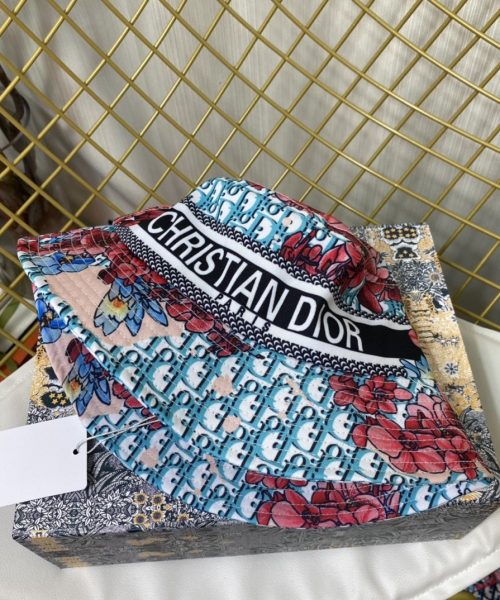 Christian Dior Jack Dior Bucket Hat With Multiple Color